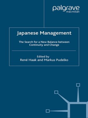 cover image of Japanese Management